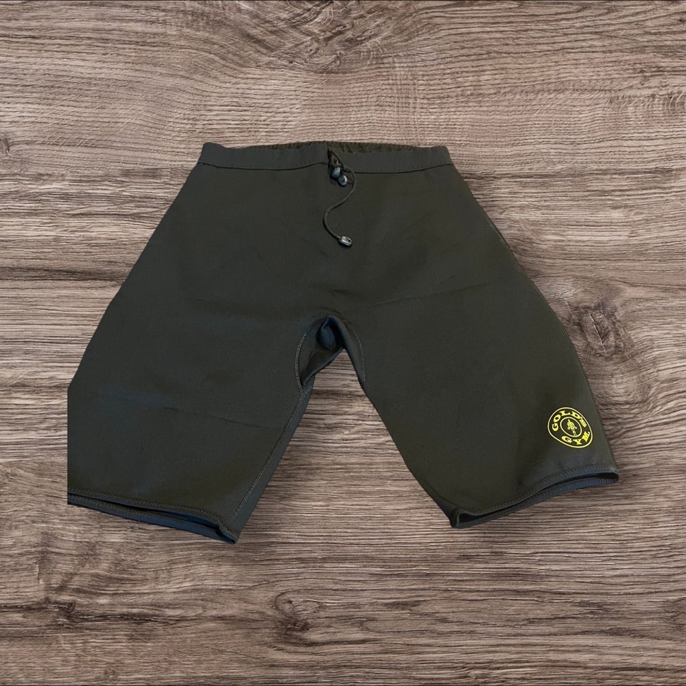 Golds Gym Neoprene Compression Shorts Size L/XL Weightlifting Workout